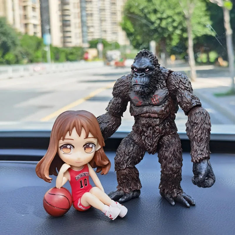 King Kong Gorilla Car Ornament – Movie Figure Dashboard Decoration