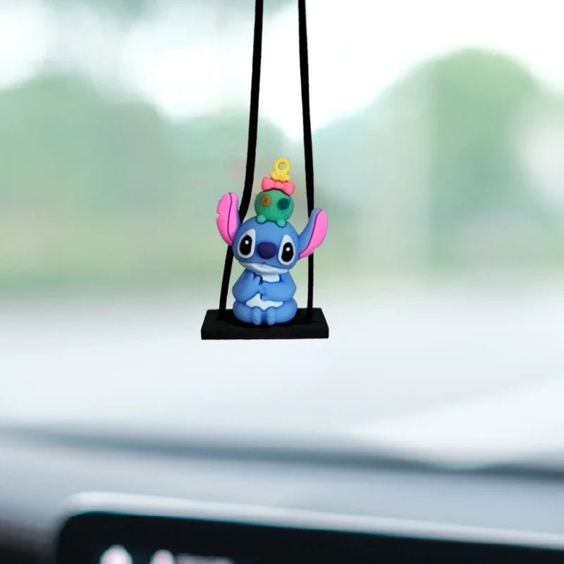 Disney Cartoon Car Hanging Ornament – Mickey, Donald, Stitch Pendant