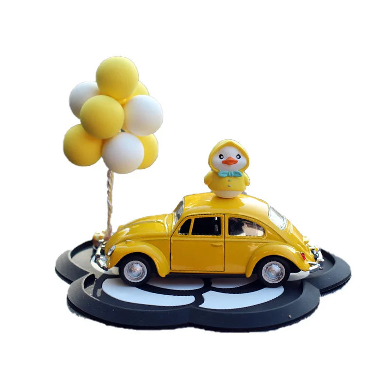 Yellow Baby Duck Car Ornament – Cute Dashboard Decor