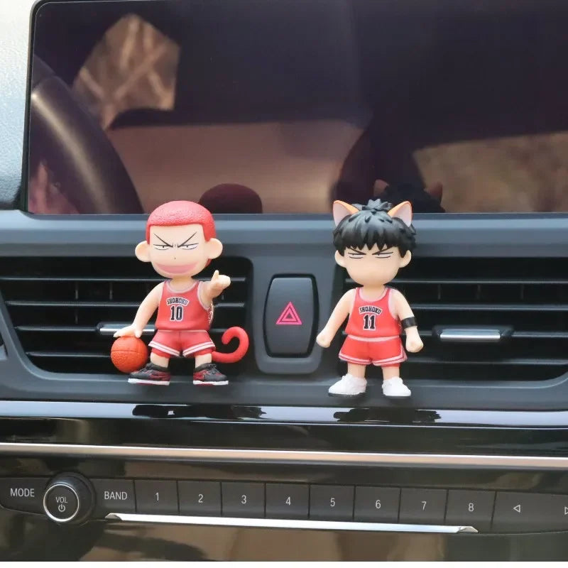 Slam Dunk Car Parking Number Plate – Anime Figure Air Vent Freshener