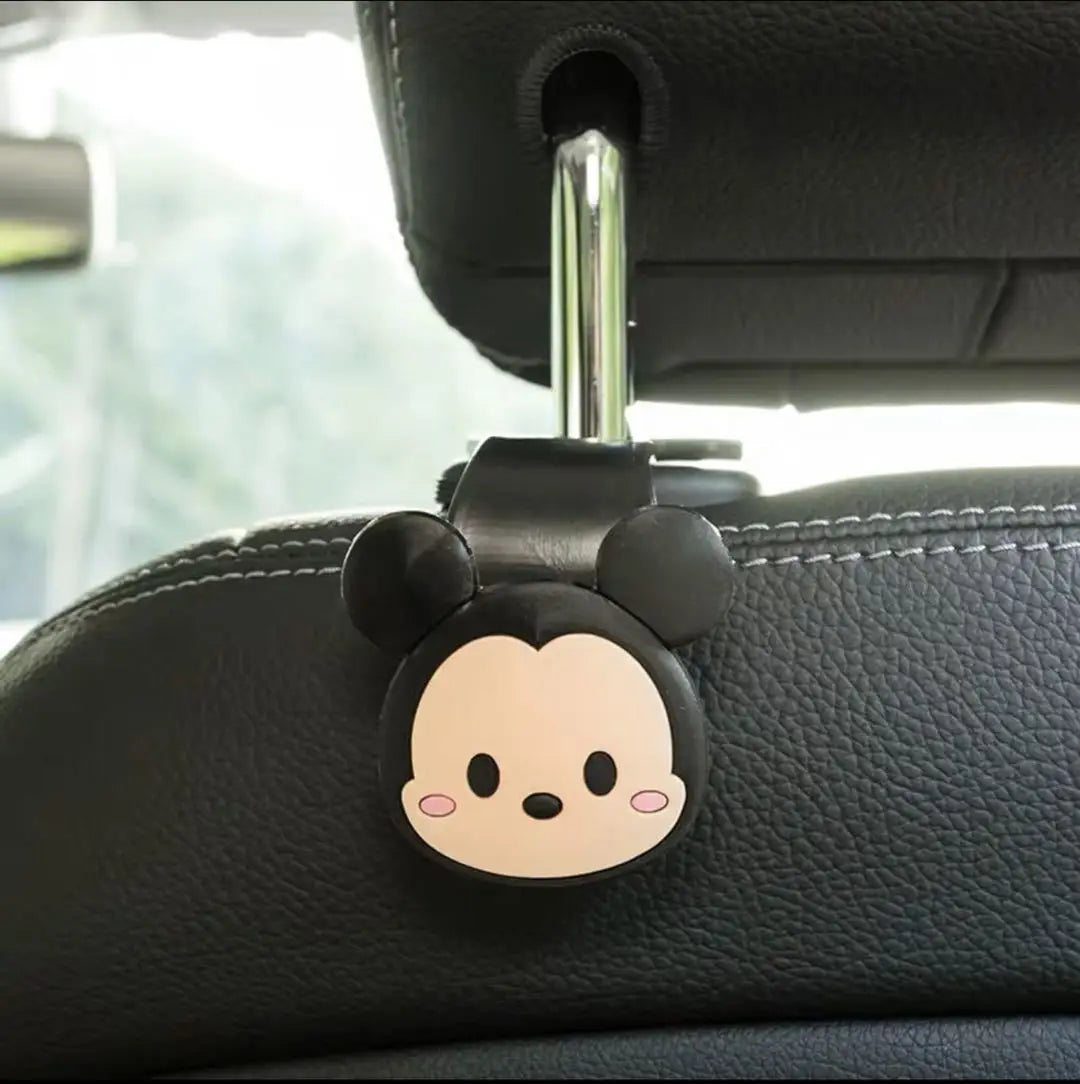 Mickey & Minnie Car Seat Hook – Cute Cartoon Interior Accessory