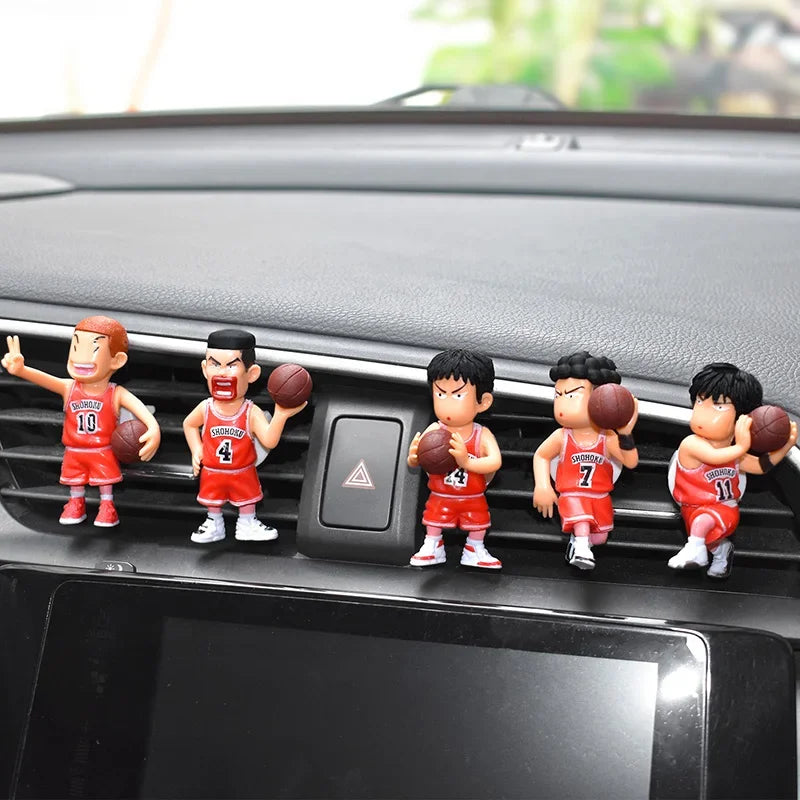 Slam Dunk Car Air Vent Freshener – Anime Figure Dashboard Decor