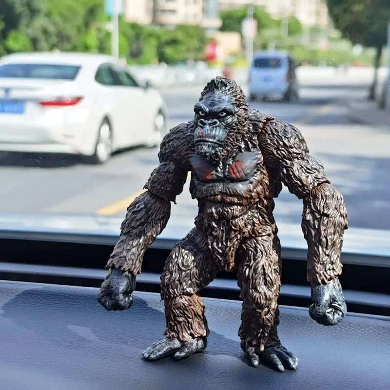 King Kong Gorilla Car Ornament – Movie Figure Dashboard Decoration