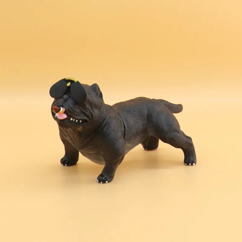 Bulldog Car Ornament – Creative Dog Dashboard Decoration