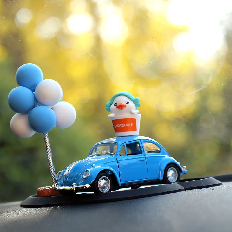 Yellow Baby Duck Car Ornament – Cute Dashboard Decor