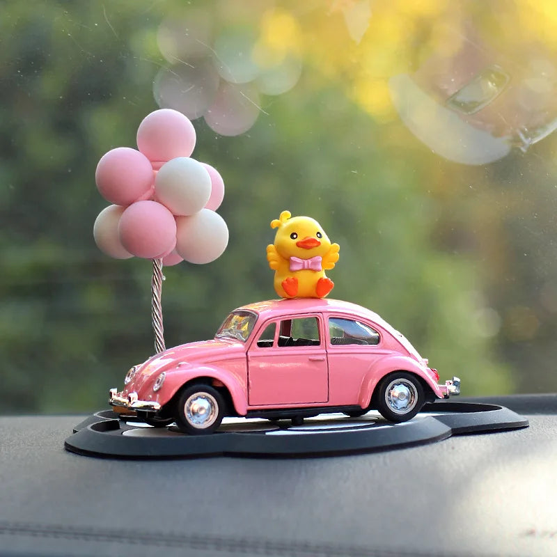 Yellow Baby Duck Car Ornament – Cute Dashboard Decor