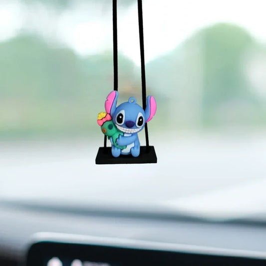 Disney Cartoon Car Hanging Ornament – Mickey, Donald, Stitch Pendant