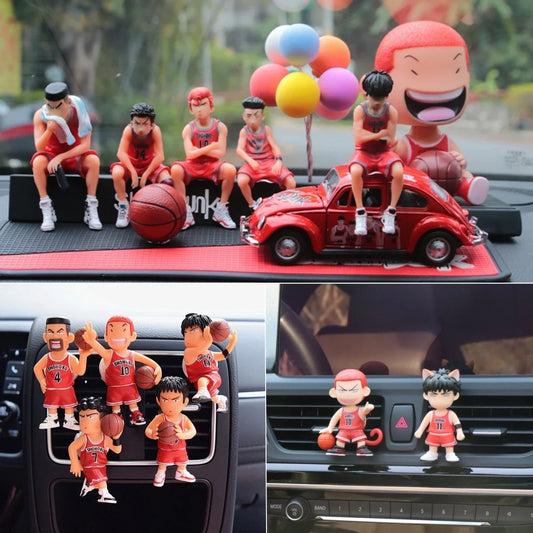 Slam Dunk Car Parking Number Plate – Anime Figure Air Vent Freshener
